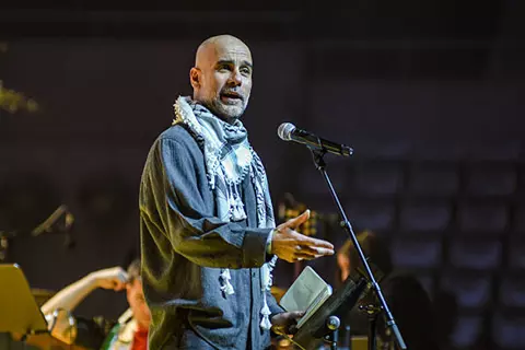 بعد تصريحاته عن فلسطين.. جوارديولا لم يحضر المؤتمر الصحفي لمباراة السيتي وتوتنهام